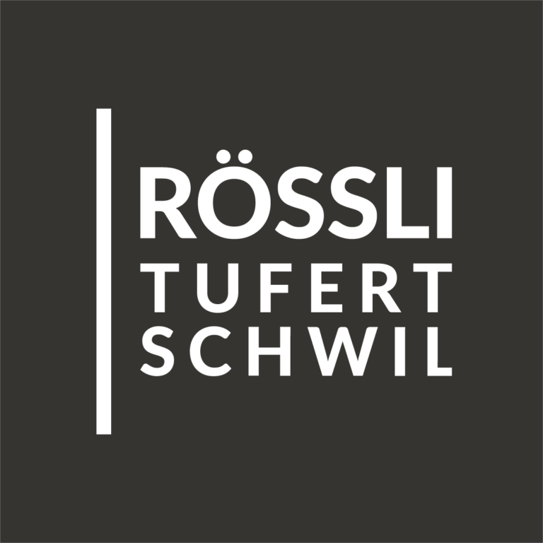 Logo Rössli Tufertschwil auf dunklem Hintergrund